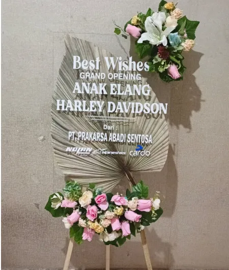 Papan Akrilik Ucapan Grand Opening Bireuen